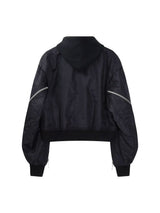 ORGANIC BONE PRINT ZIPPER JACKET
