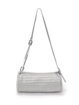 TRICOLOR RHOMBUS PENCIL BAG