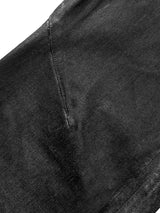 DISTRESSED BLACK STRETCH JEANS