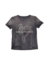 HEAVY WASH CUT NECK T-SHIRT