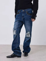 WASHED BLUE SLIM FIT JEANS