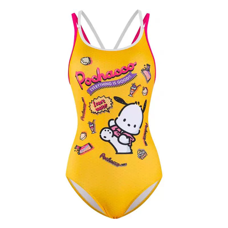 CUTE CARTOON PUPPY SWIMSUIT