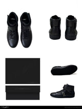 RETRO RIVET HIGH-TOP SNEAKERS