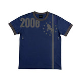 DOUBLE STRIPE PRINTED T-SHIRT
