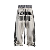 CASUAL STRIPE SWEATPANTS
