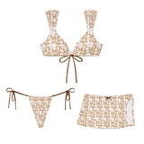 SEDUCTIVE 3-PIECE BIKINI SET