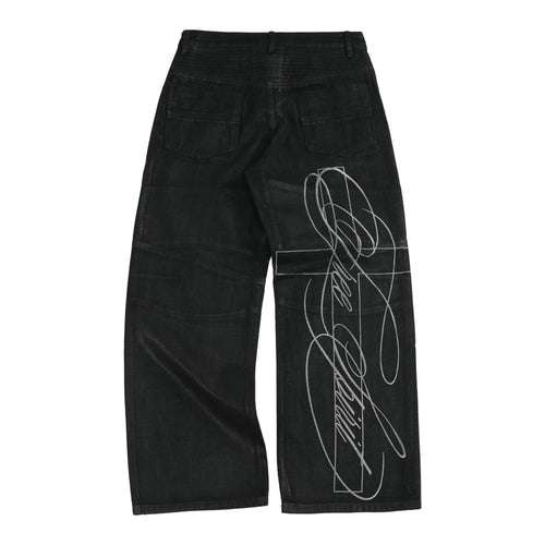 HEAVYWEIGHT BIKER JEANS WITH KNEE PADS
