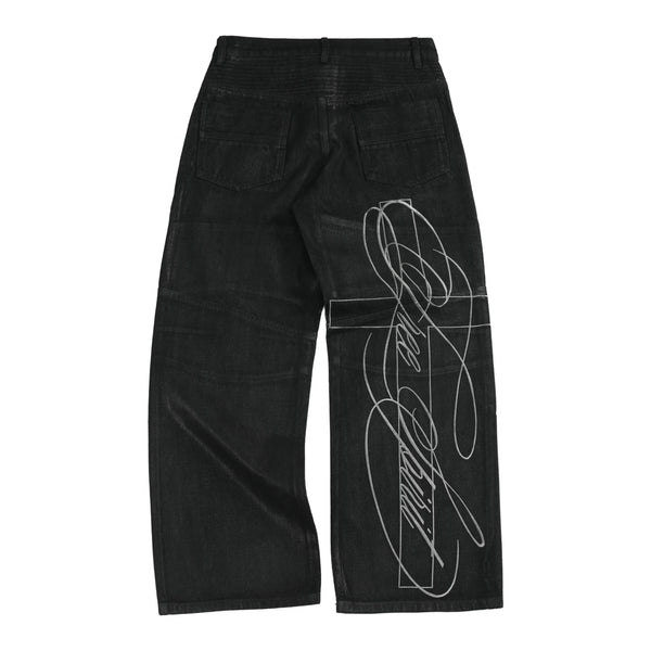 HEAVYWEIGHT BIKER JEANS WITH KNEE PADS