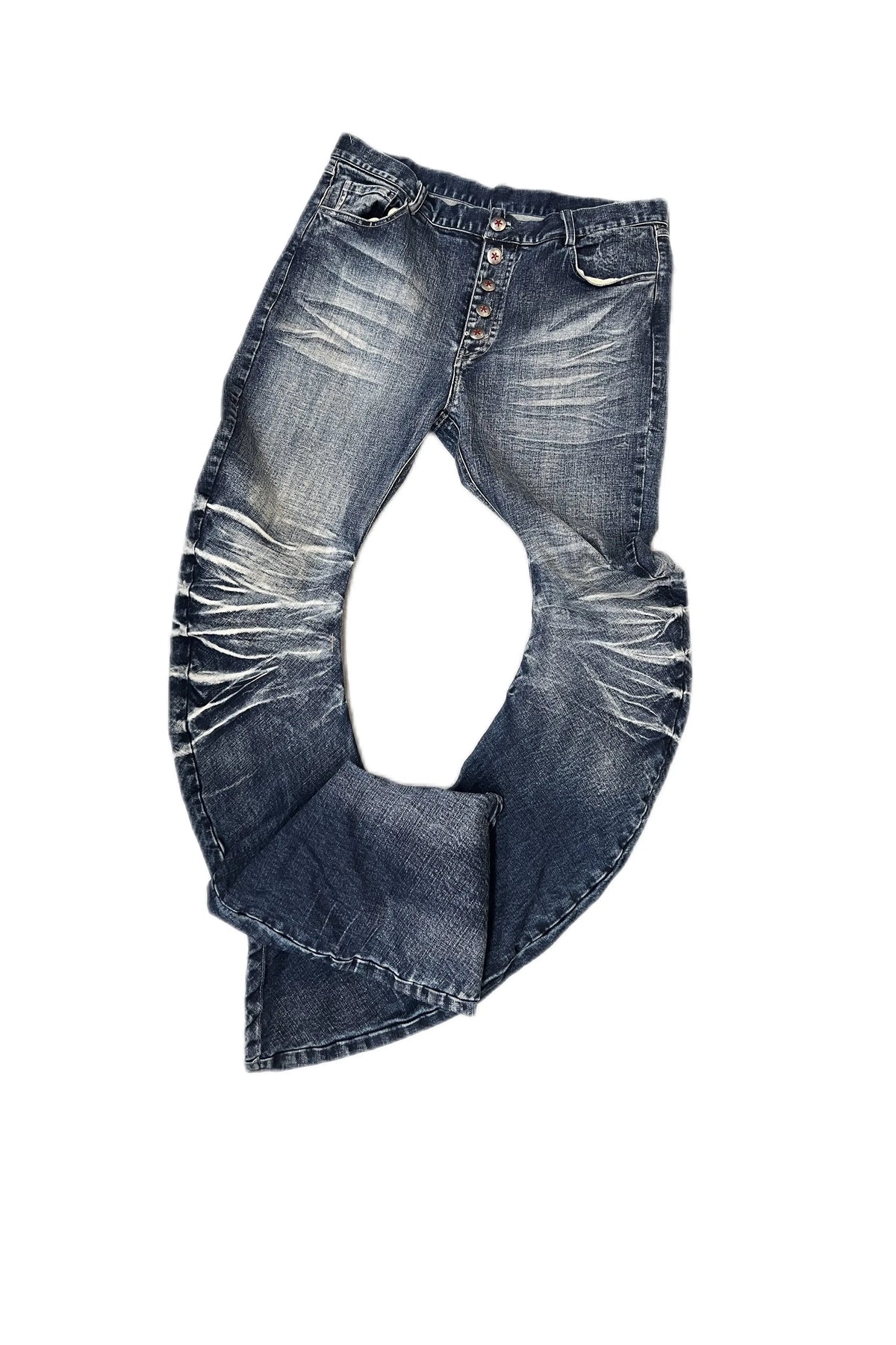 ICE BLUE CAT WHISKER JEANS