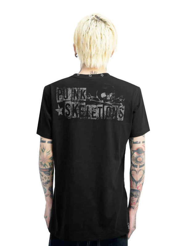 SLIM METAL BUCKLE T-SHIRT