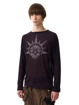 PUNK SKULL LONG-SLEEVE T-SHIRT