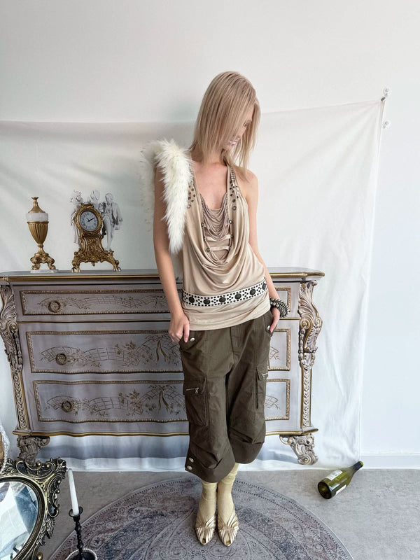 VINTAGE KNIGHT STYLE WORKWEAR PANTS