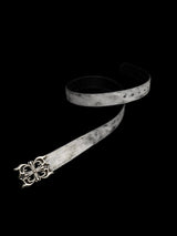 VINTAGE SCULPTED LEATHER BELT