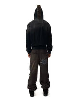 SKULL PRINT DRAWSTRING SWEATPANTS