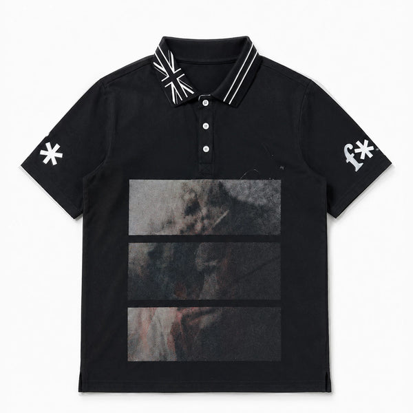 DISTRESSED UNION JACK T-SHIRT