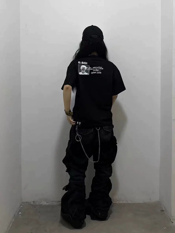 SLOGAN PRINT ICE T-SHIRT