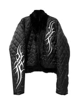 REVERSIBLE PLUSH FUR JACKET