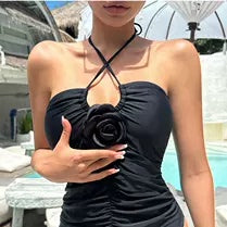 CHIC RETRO BLACK SWIMSUIT