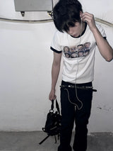 FASCINATING PRINTED SHORT SLEEVE TEE