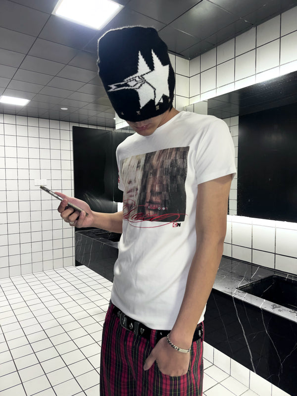 PSYCHEDELIC EMBROIDERED TEE