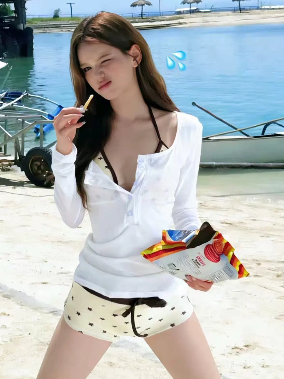 BEACH VACATION BIKINI SET