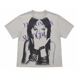 REBEL LETTERED STREETWEAR T-SHIRT