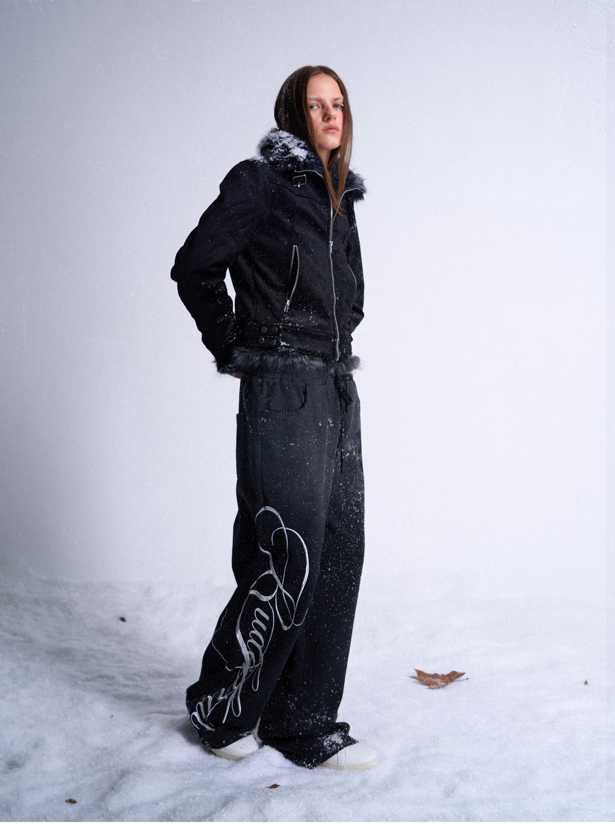 FLEECE COLLAR COTTON JACKET