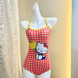 RETRO CUTE CAT SWIMSUIT