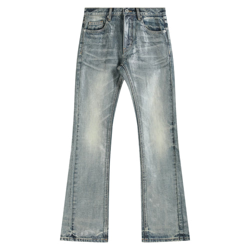 ICE BLUE CRACKED GEL JEANS