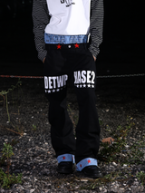NICHE DOUBLE WAIST MACHETE JEANS