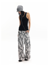 DANCE CAMO CARGO TROUSERS