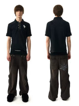 EMBROIDERED WARHORSE POLO SHIRT