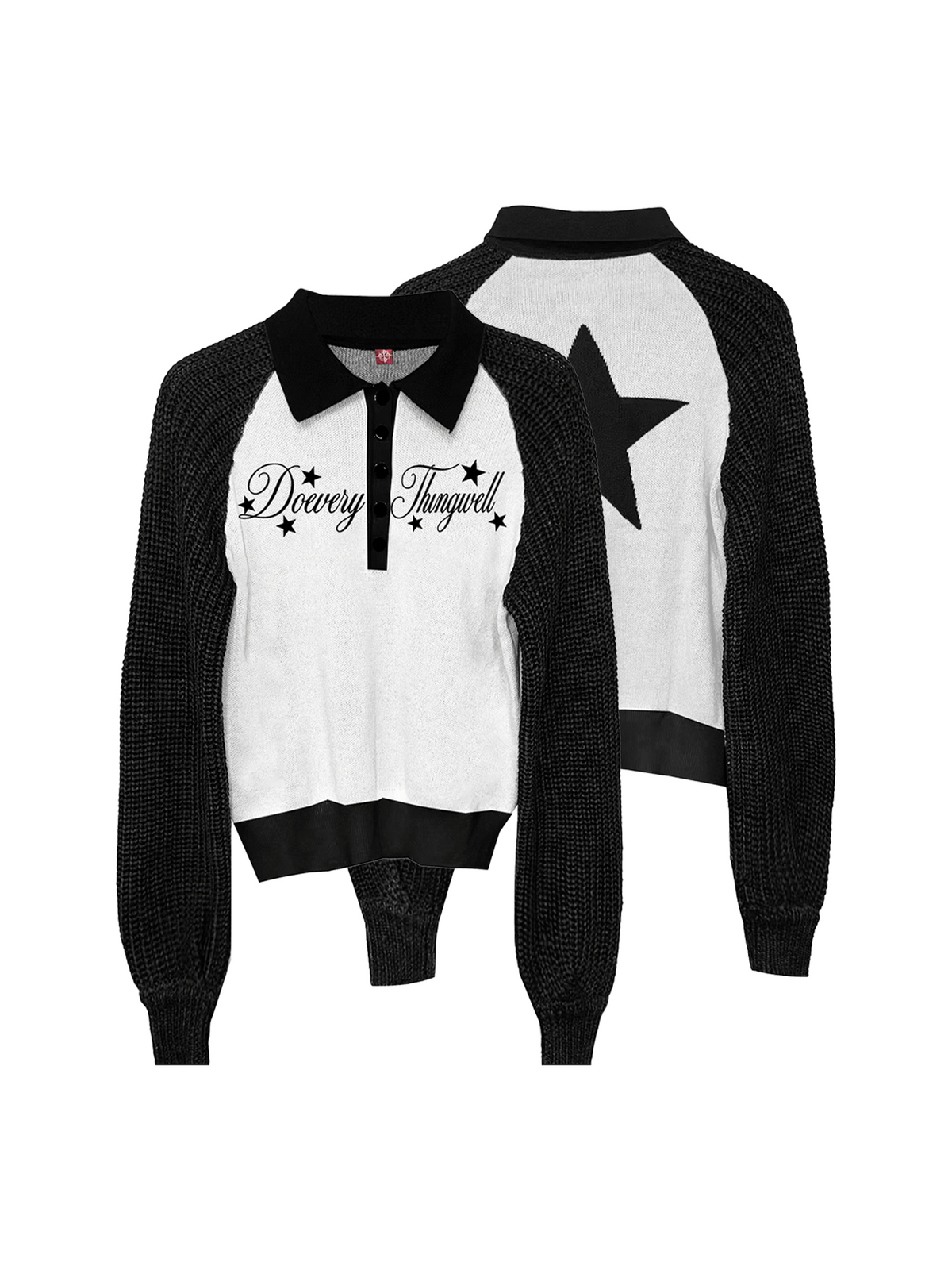 VINTAGE CLASH PRINT SWEATER