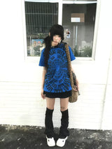 CASUAL BLUE SLIM-FIT T-SHIRT