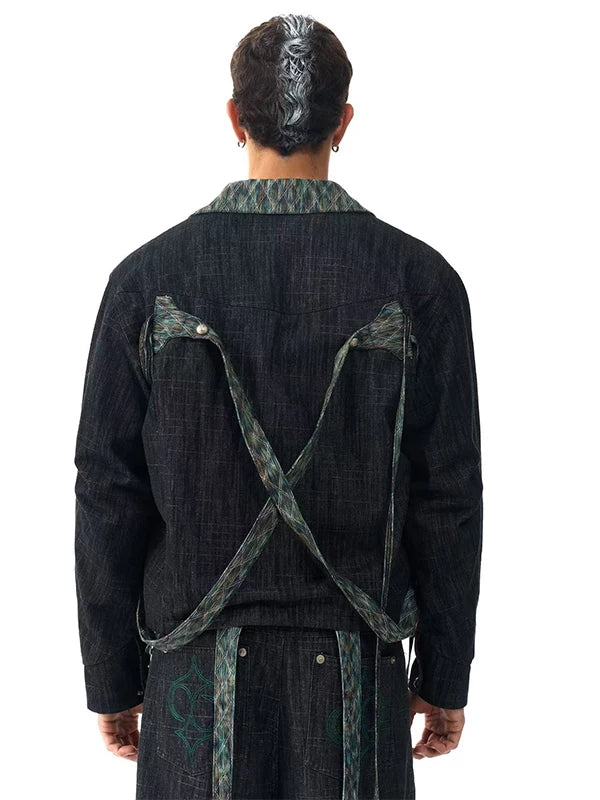 PATCHWORK LOGGING JACKET