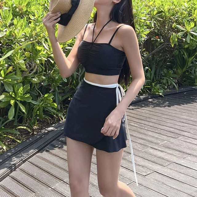 KOREAN-STYLE BEACH COVER-UP DRESS