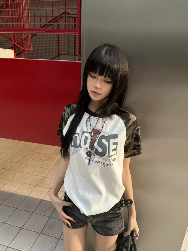 REBELLION CAMOUFLAGE TEE