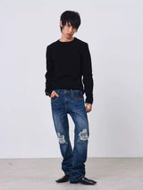 WASHED BLUE SLIM FIT JEANS