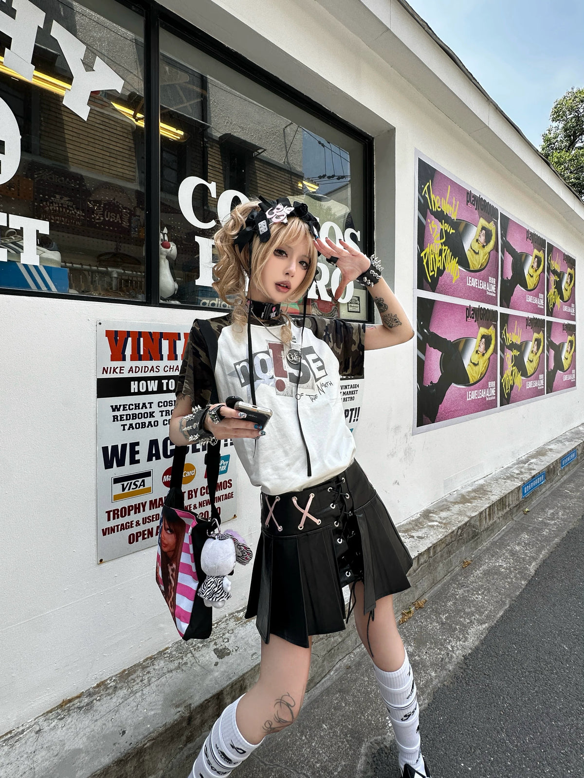 REBELLION CAMOUFLAGE TEE