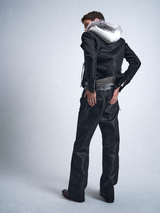 RUDE SKULL RAW DENIM JEANS