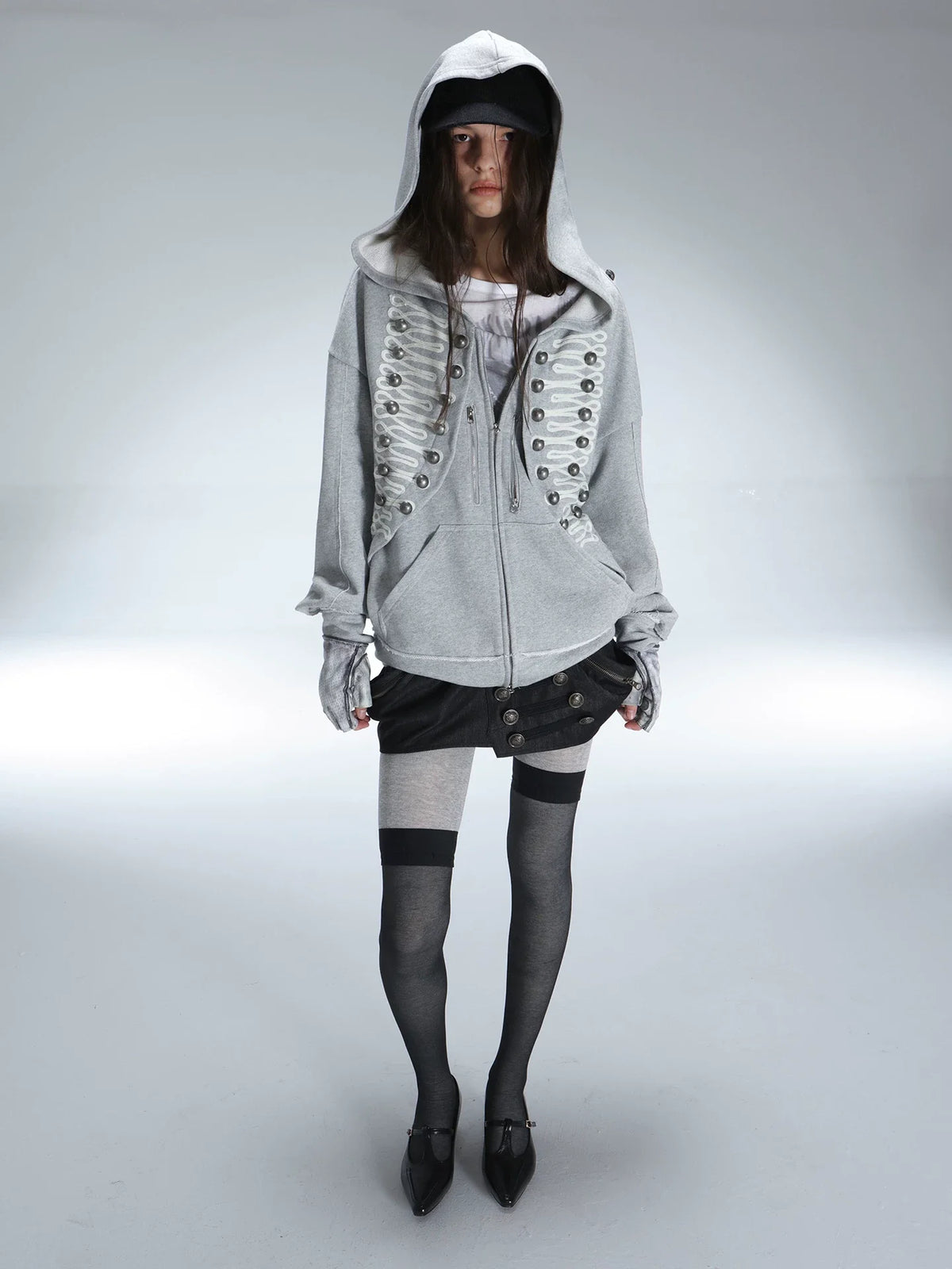 NAPOLEON STYLE HOODIE JACKET