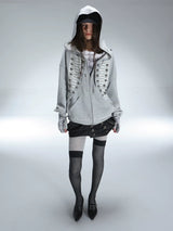 NAPOLEON STYLE HOODIE JACKET