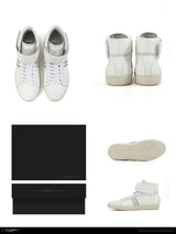 RETRO RIVET HIGH-TOP SNEAKERS