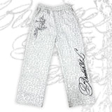 LEOPARD FLORAL SWEATPANTS