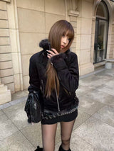 FLEECE COLLAR COTTON JACKET