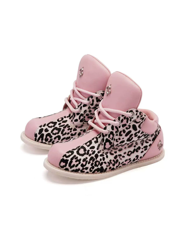 LEOPARD PRINT LOW BOOTS