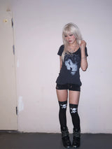 VINTAGE CASHMERE U-NECK TEE