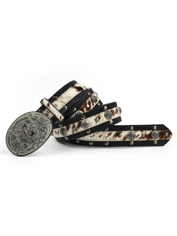 PATCHWORK HARDWARE BELT