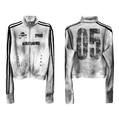 VINTAGE SKULL PRINT JACKET