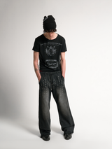 ENGRAVED PRINT STREET TEE